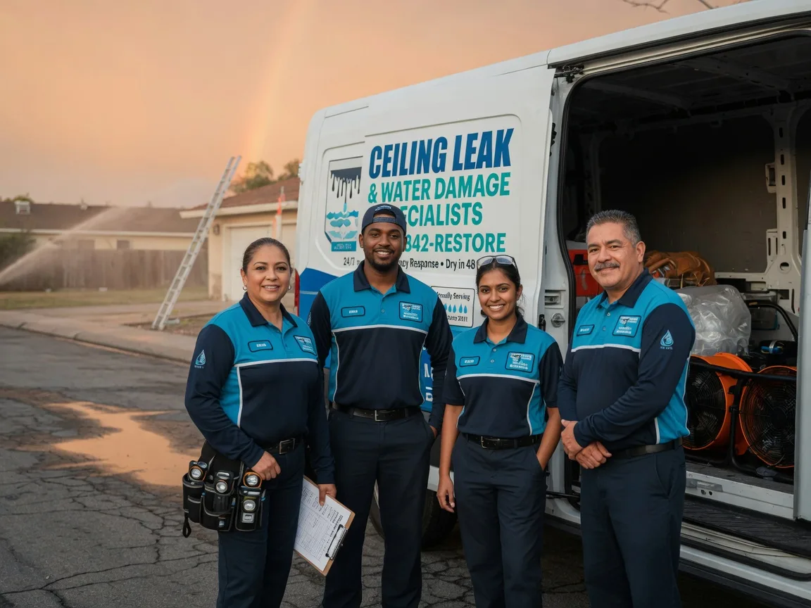 Ceiling Leak Cleanup company in Trinidad, TX