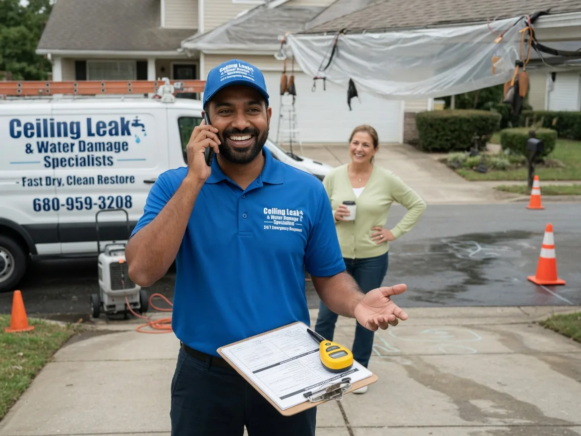 Ceiling Leak Cleanup Trinidad, TX FAQs